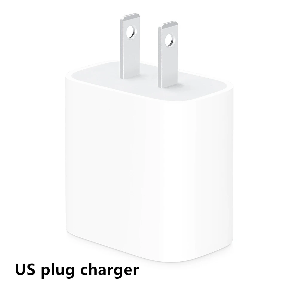 100 шт. 18 Вт usb type C зарядное устройство адаптер для iPhone 11 Pro XS Max XR 8 Plus PD Тип быстрой зарядки питания ЕС Разъем для Apple зарядное устройство