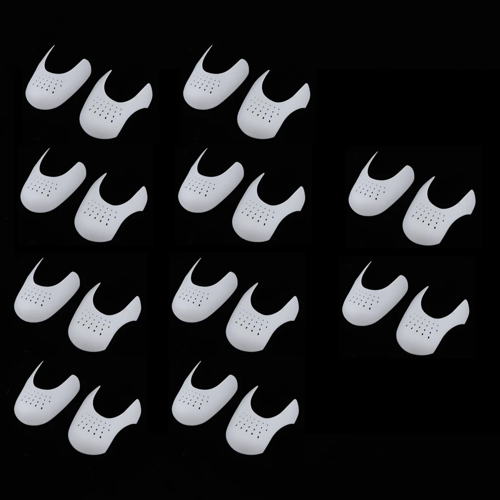 10pairs Shoes Shields Sneaker Protector Womens Mens Shoe Head Toe Protection