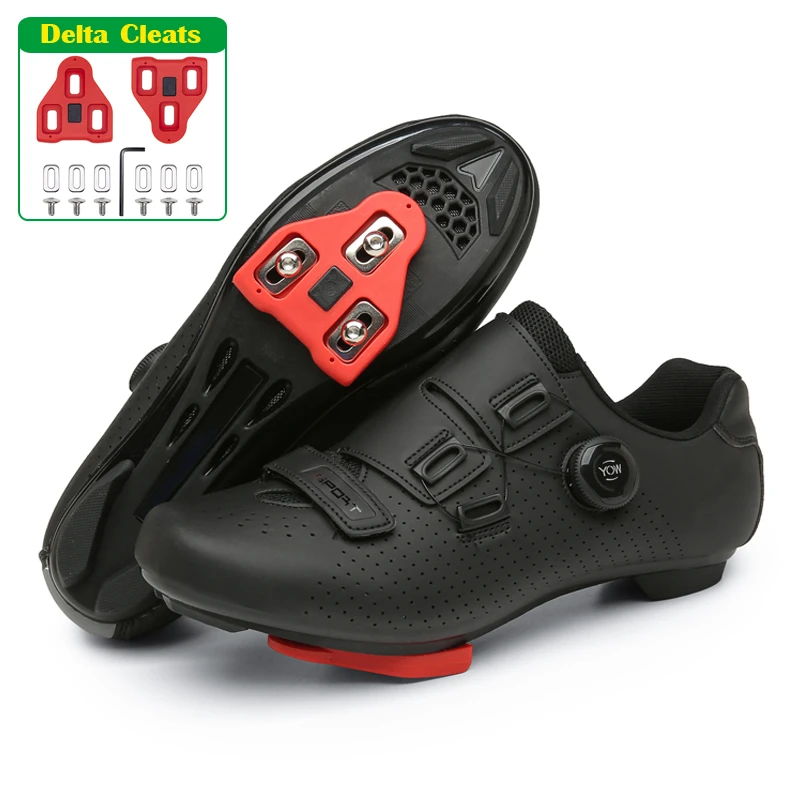 Zapatillas Mtb para hombre, planos con pedal tacos zapatillas bicicleta de carretera, speed,