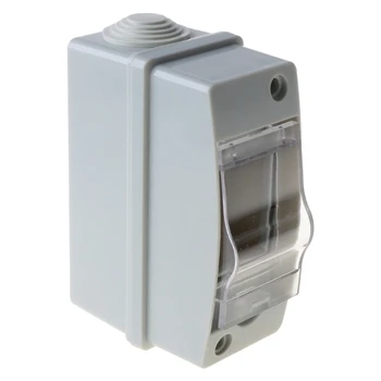

2 Ways Household Illumination Electrical Distribution Box Waterproof with Cover 23GA