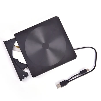 

Type C USB 3.0 Slim External DVD RW CD Writer Drive Burner Reader For Laptop PC