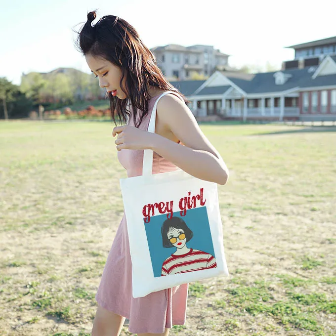 Летняя Большая вместительная Повседневная Женская Холщовая Сумка с рисунком из мультфильма, модная сумка-мессенджер, студенты Харадзюку, сумка для книг на плечо