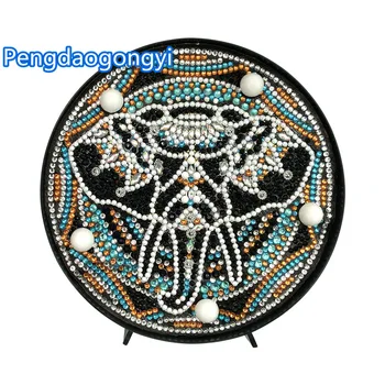 

LED Night Light Diamond Painting Room Decoration Gift Small Night Light Elephant