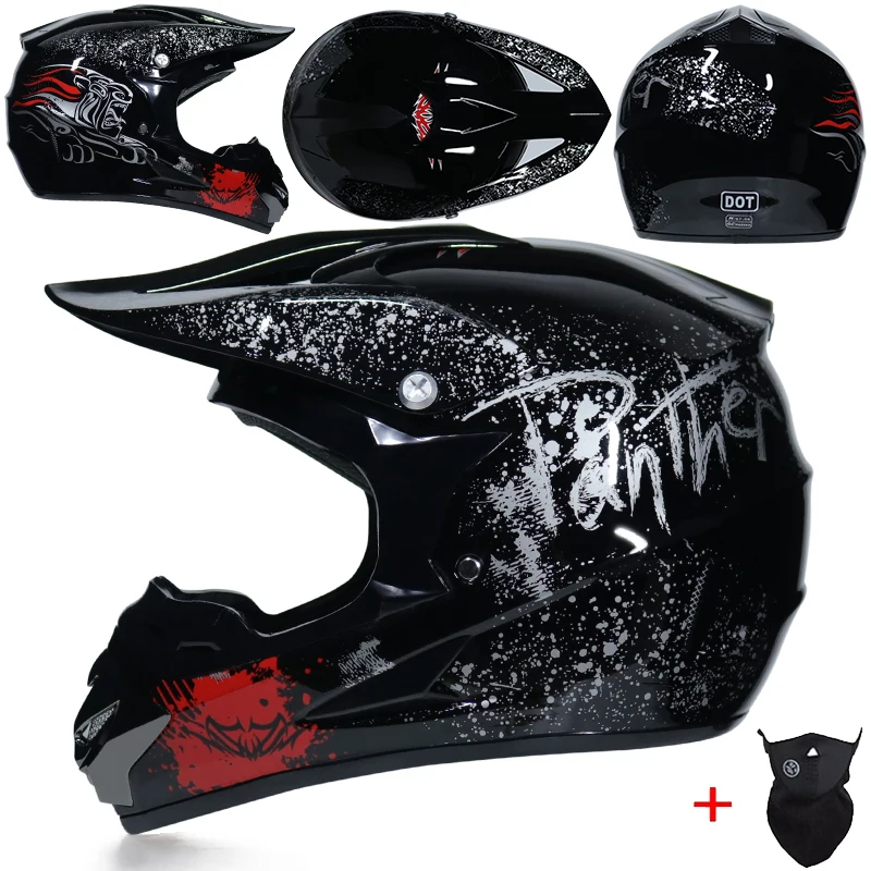 MSUEFKD Полнолицевой мотоциклетный шлем Cross capacete мотокросса внедорожный ATV MTB горные гонки Casco DOT утвержден