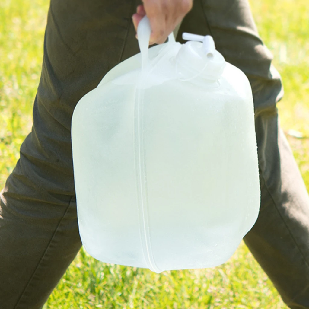 10L LDPE  Portable Collapsible Water Container Water Carrier Folding Basin Water Bucket For Car Home Outdoor Camping Travel