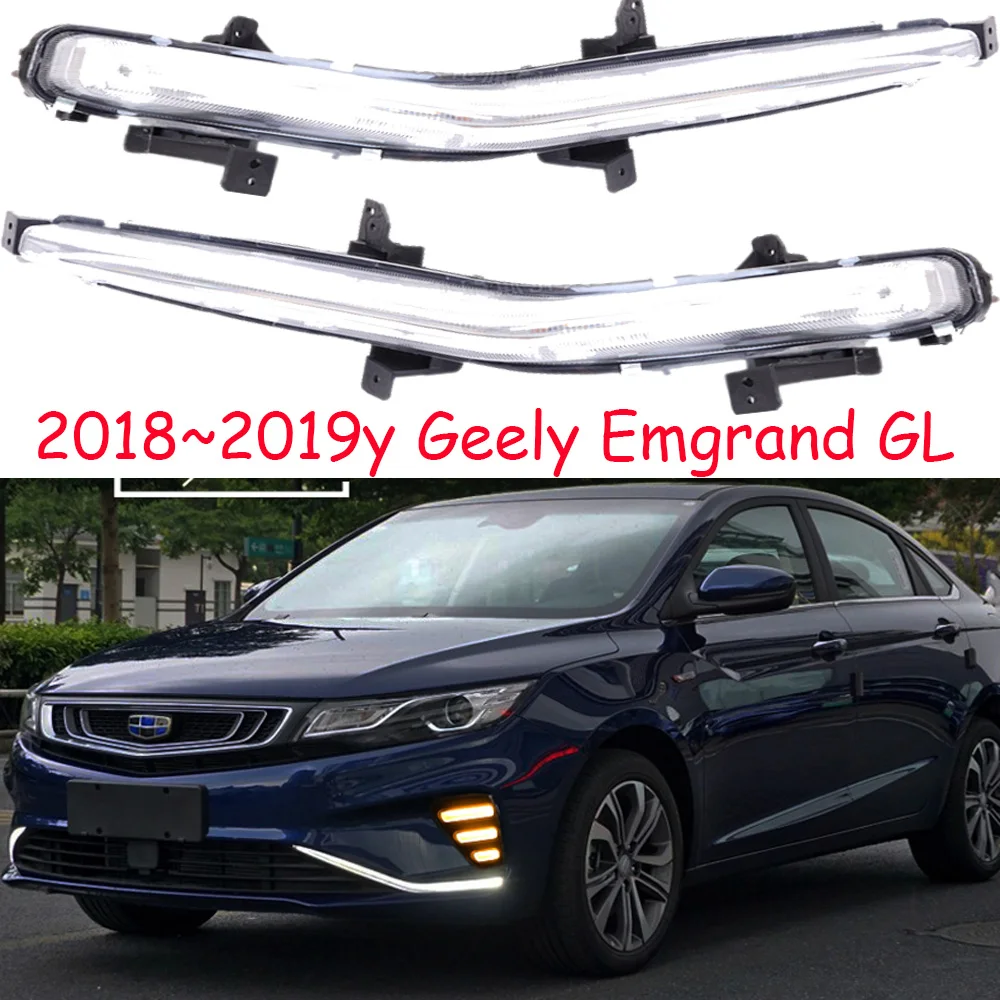 

Фары головного света для автомобильного бампера Geey Emgrand GL дневсветильник 2018 ~ 2019 DRL автомобильные аксессуары светодиодный ные фары Geey Emgrand GL Противотуманные фары 1 шт.