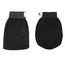 Новая ванна отшелушивающая перчатка скраб для тела перчатки Мочалка для душа и ванны для удаления омертвевшей кожи для мужчин и женщин принадлежности для ванной комнаты(черный