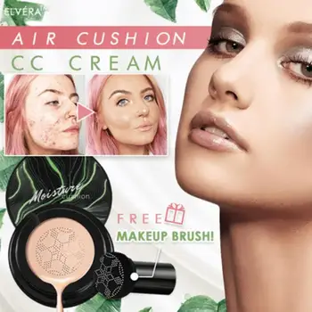 

Korean Mushroom Head Air Cushion CC Cream Moisturizing Foundation Air-permeable Natural Brightening Concealer Makeup BB Cream