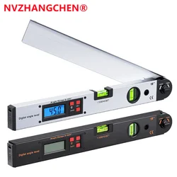 0 ~ 225° LCD inclinomètre numérique rapporteur de niveau à bulle détecteur d'angle jauge de niveau règle d'angle de bulle échelle de pente niveau à bulle 