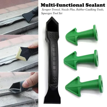 

3 in 1 Silicone Caulking Finisher Tool Nozzle Spatulas Filler Spreader Tool