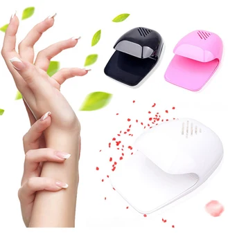 

Mini Dryer for Nails Small Fan Drying Machine for Gel Varnish Home Portable Polish Curing Machines Apparatus Nail Art Fan Dryer