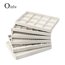 

Oirlv Necklace Tray Bracelet Watch Tray Ring Earrings Tray Jewelry Organizer Jewelry Tray Display Props Photo Shoots