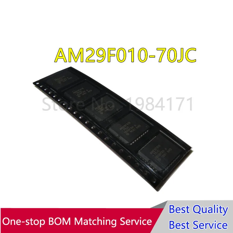 5Pcs AM29F010B-70JC AM29F010B 29F010 PLCC32 In StocK 1 Megabit (128 K x 8-bit) CMOS 5.0 Volt-only Uniform Sector Flash Memory IC |