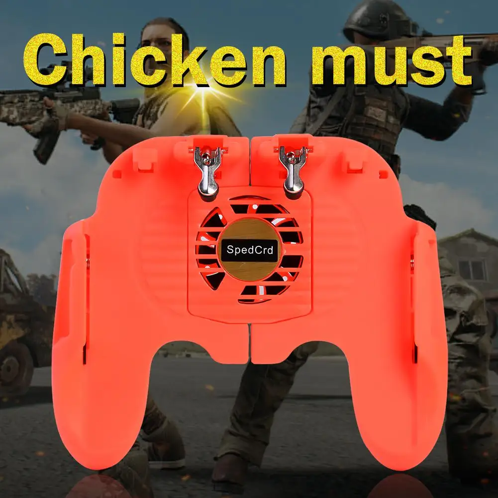  H6 Gamepad Controller L1R1 Trigger Fire Button Aim Key Joystick Handle for PUBG Trigger Feel Do Not