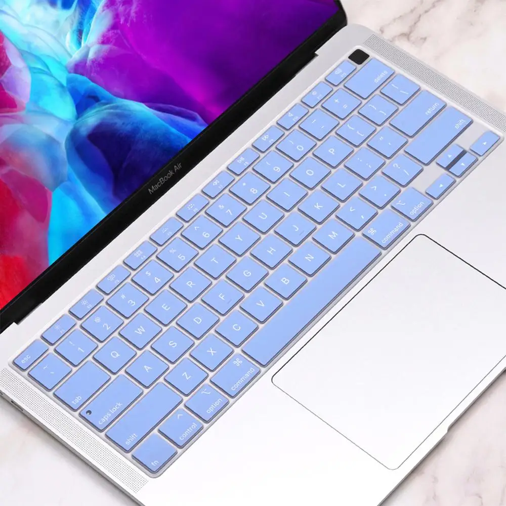 Redlai – Housse De Clavier Pour Macbook Air 13 2020 M1 A2337 A2179, En  Silicone Transparent, Protecteur Pour Nouvel Air - Protection De Clavier -  AliExpress