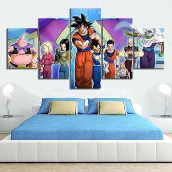 

Dragon Ball 5D DIY Embroidery Diamond Picture Home Decor Painting Full Round Drill Cross Stitch Wall Art Handmade Anime Gifts