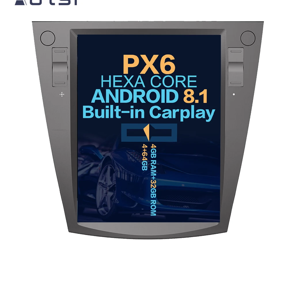 Aotsr Tesla 10," вертикальный экран Android 8,1 автомобильный DVD мультимедийный плеер gps навигация для Subaru Forester 2013- carplay