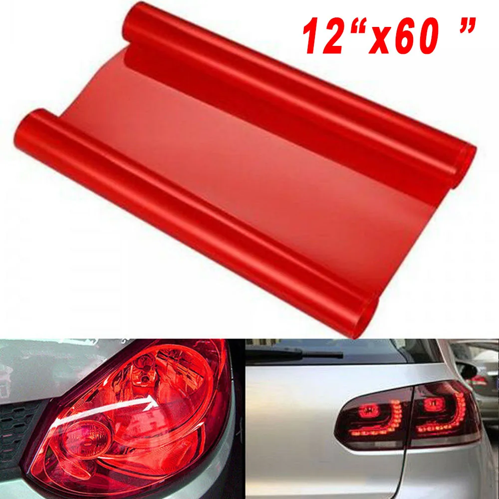

Car Auto Exterior Side Marker Headlights Vinyl 150x30cm Protective Film Parts