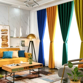 

YZY Curtain Cloth Hotel Office Curtain Joint Curtain