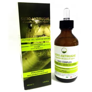 

SIERO ANTIRUGHE AL PEPDIDE DEL SIERO DI VIPERA ANTI-ETA 100ML FACE COMPLEX