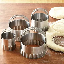 Творческий Fondant(сахарная) инструмент 5 шт./компл. Нержавеющая сталь на стол печенья с плесень 3D мусс кольцо туфли на плоской подошве с круглым носком, с пряжкой для пирожных