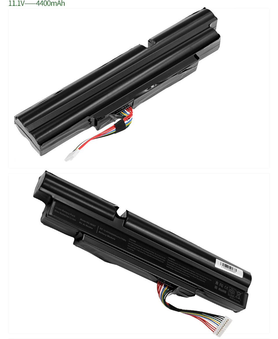 Apexway 6 Cellules 3830 т 5830 мА/ч. аккумулятор d'ordinateur портативный Pour acer Aspire TimelineX 4830TG 3830TG 4830T 5830TG 3INR18/65-2