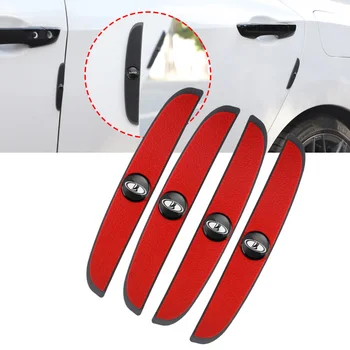 

4Pcs Car Door Edge Guard Strip Scratch Protector Anti-collision Trim Guard Stickers For Lada Granta Kalina Largus Niva Priora