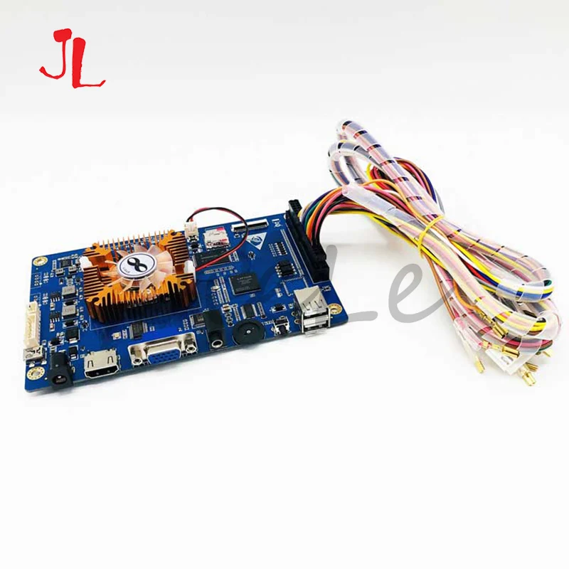  134 x 3d game 2448 in1 Game Console PCB 3D Arcade Machine Board Support CGA VGA HDMI for HD Video G