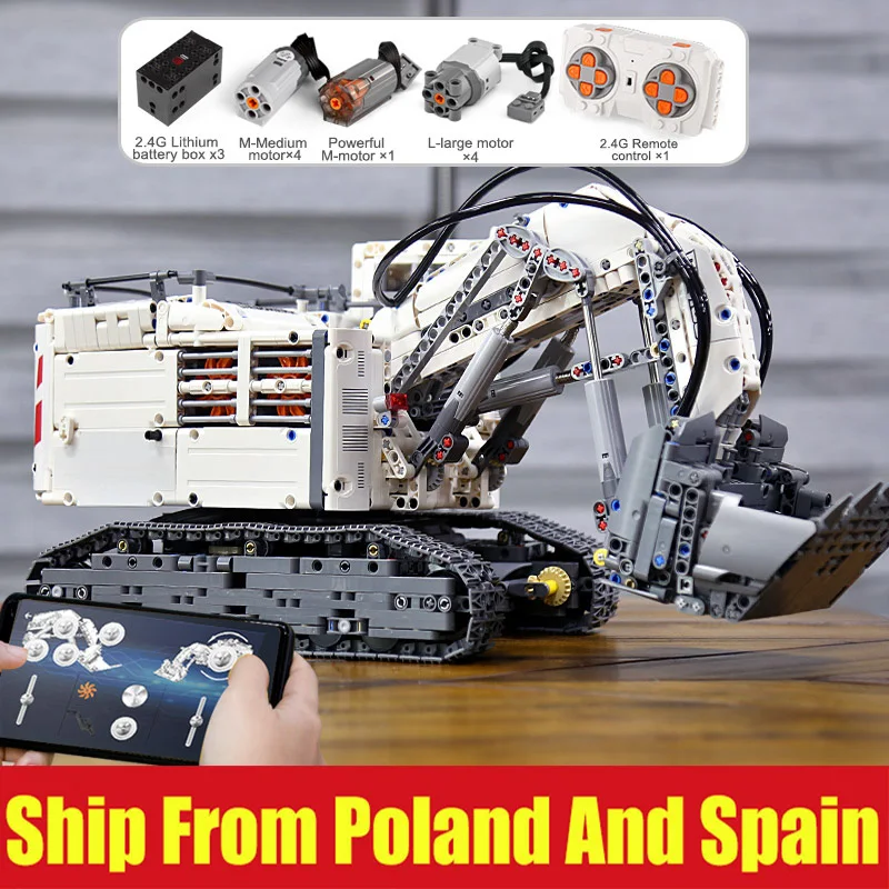 Высокотехнологичные автомобильные игрушки Mould King 13130 совместимые с либхерским
