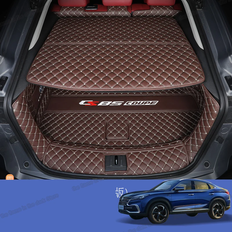 Lsrtw2017 для changan cs85 кожаный коврик багажника автомобиля грузового лайнера 2018 2019 2020