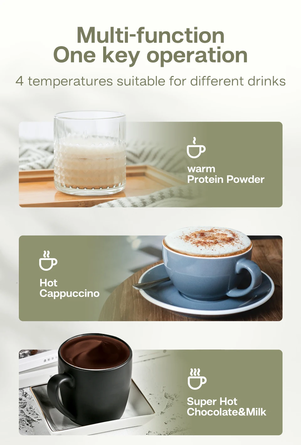 Hibrew 4 em 1 espuma de espuma