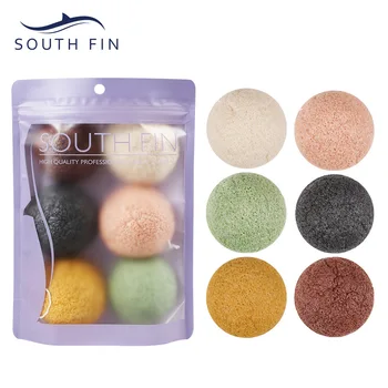 

6pcs Microfiber Cloth Pads Facial Makeup Remover Puff Double Side Reusable Cotton Lazy Makeup Removal Sponge Face Cleaning Tool