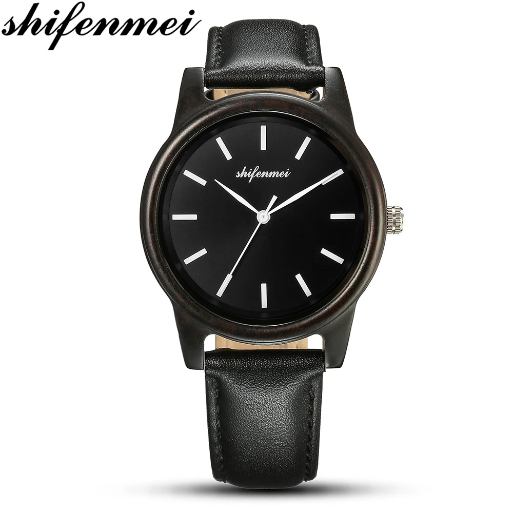 

Shifenmei 2019 Men's Luxury Brand Watch Man Wood in Quartz Watches Fashion Casual Sport Watch Male Wristwatch relogio feminino