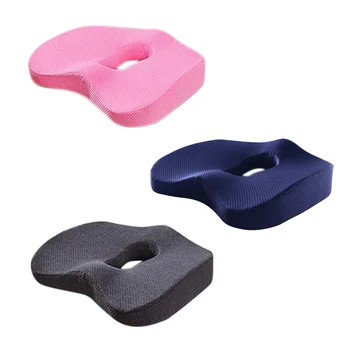 

Anti-Slip Orthopedic Memory Foam Cushion for Office Chair Car Wheelchair Back Support Sciatica Pain Tailbone Pain Relief