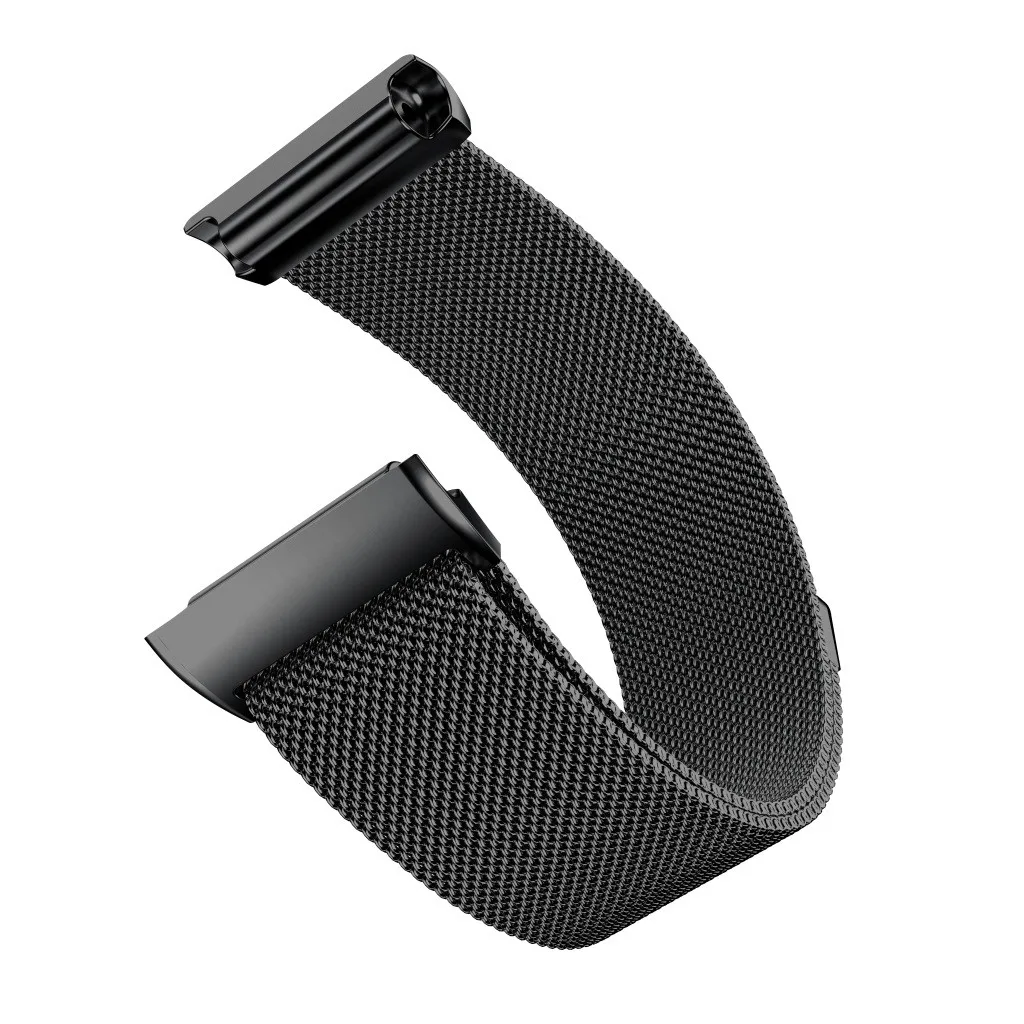 

Ouhaobin Wrist Strap For Garmin Vivoactive HR Smart Watch Wrist Strap Metal Wristband stainless steel band