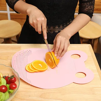 

Chopping Board Plastic Thickened Large-size Chopping Board Household Food Supplement Chopping Board Antibacterial And
