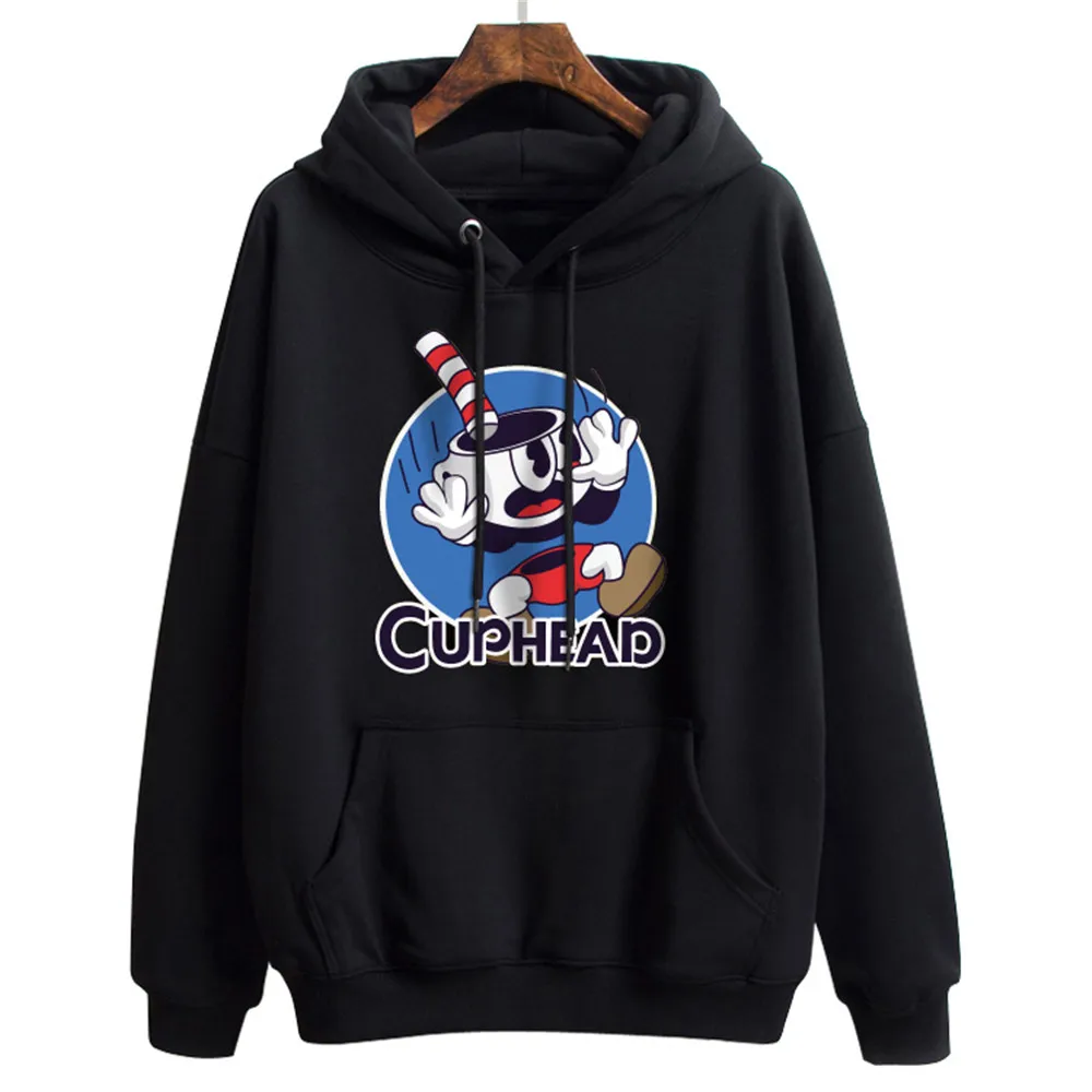 4 Игра Cuphead для мужчин и женщин толстовки толщина прохладный хлопок пуловер пальто джемпер унисекс уличная одежда - Цвет: 4