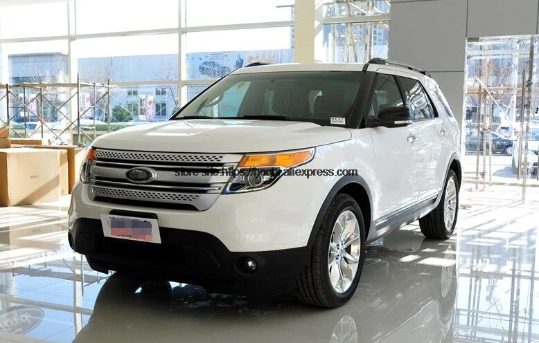 HochiTech для Ford Explorer 2011-up ультра яркий SMD белый светодиодный ангельские глазки 2600LM 12V halo Кольцо Комплект дневного света DRL