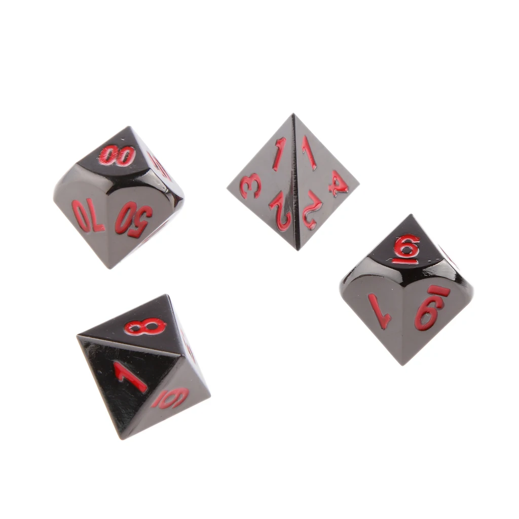 2x 7x TRPG Игры игры Подземелья и Драконы D4-D20 многосторонние кубики игры#6