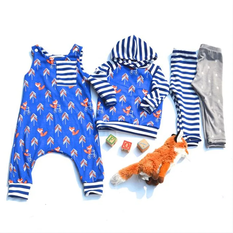 Emmababy комбинезон с капюшоном и длинными рукавами с милым медведем для новорожденных мальчиков и девочек, Осенний комбинезон