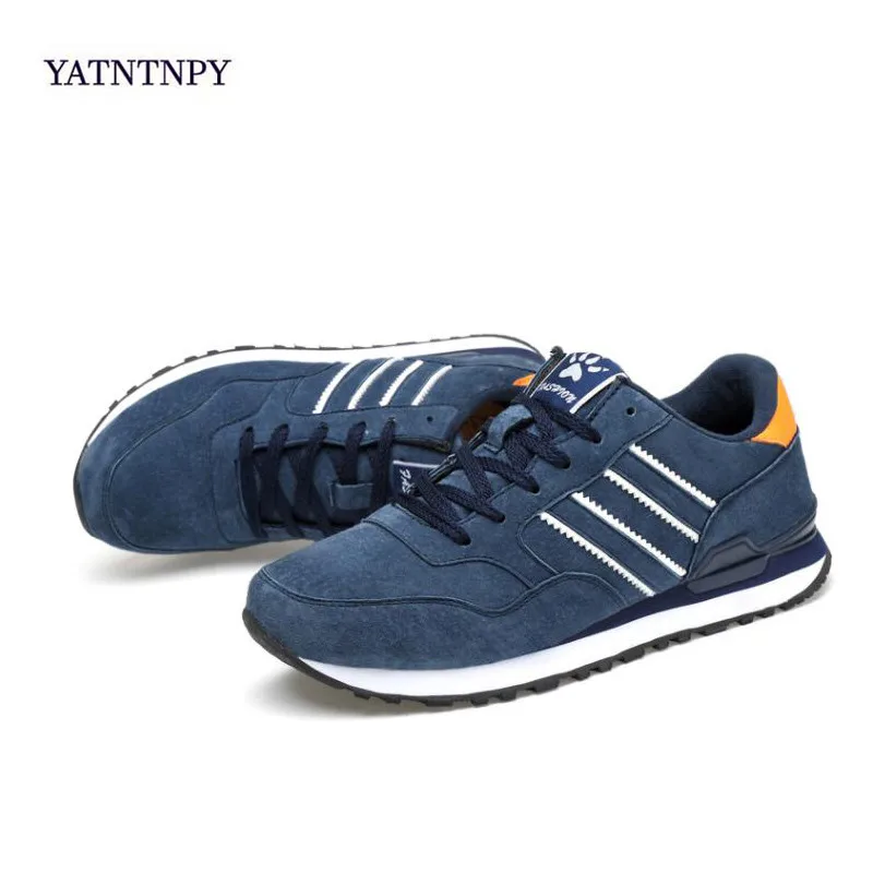 Goede Valstone mannen Voorjaar Echt Lederen Sneakers 2019 waterdichte Mocassin winter Anti slip schoenen Zapatillas de deporte comfortabele