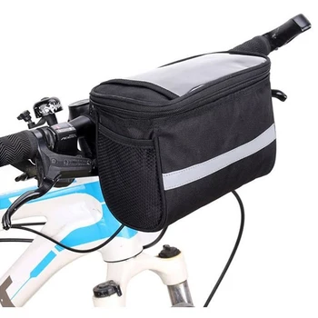 

Portable Bike Handle Road Bicycle Pannier Frame Sport Waterproof Large Capacity Outdoor Front Bag Pocket Practical Cycling Pouch