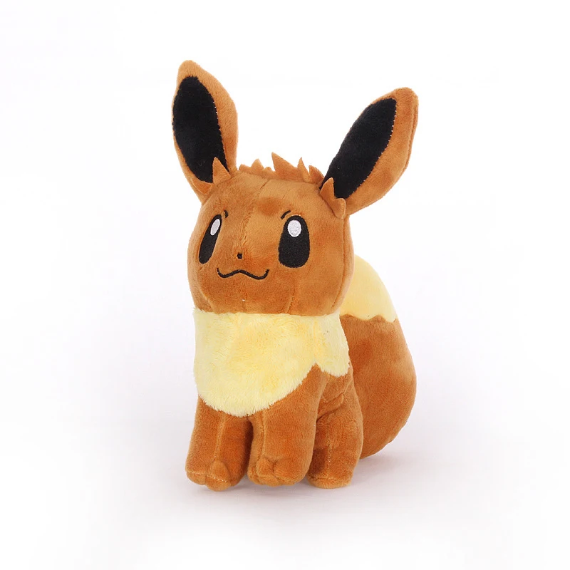 

5pcs/lot Cute Eevee Plush Toys Dolls Cartoon Eevee Plush Pendant Soft Stuffed Toys for Children Kids Birthday Christmas Gift