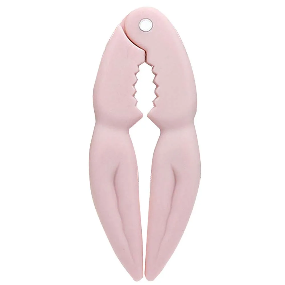 pink Ножницы из нержавеющей стали, пилинг, орех, гайка, зажим, новинка, омары, рыба, креветки, краб, ножницы для морепродуктов, ножницы, СНиП, ракушки, кухонный инструмент - Цвет: pink