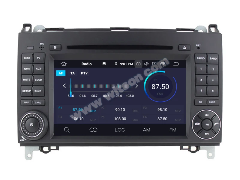 " Android 9,0 Pie OS автомобильный DVD MultimediaNavigation gps радио для Volkswagen Crafter 2006+ с автопроигрывателем/Android Авто поддержка
