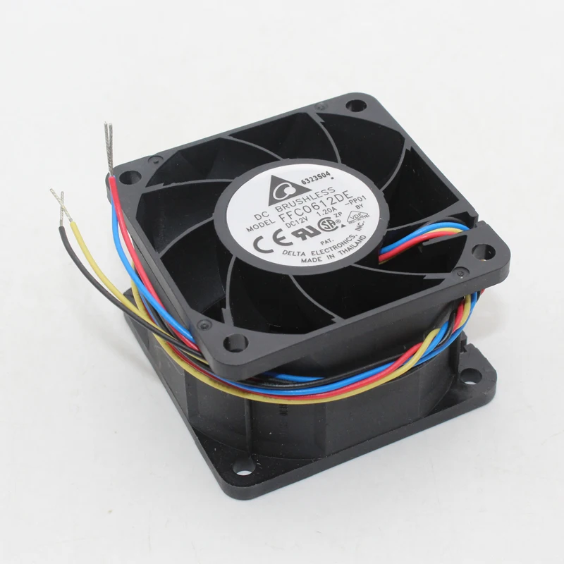 Новый FFC0612DE Для Delta 6038 12V 0.78A 6 см сервер 4-проводной ШИМ шасси вентилятор охлаждения