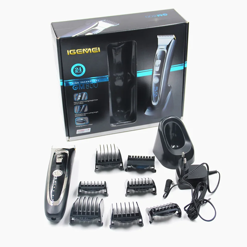  Professional Electric Hair Clipper Trimmer Rechargeable Electric Hair Clipper Men'S Cordless Haircu