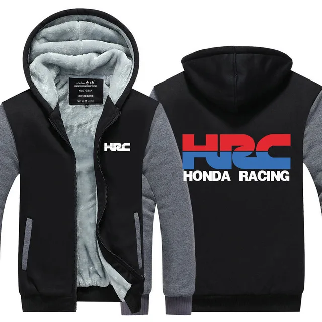 Мужская Утепленная куртка на молнии с капюшоном для HRC Sweatershirt full sleeave стиль пальто j - Цвет: 9