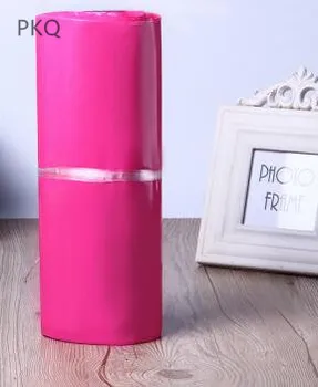 

100Pcs 32x45cm Rose Red Courier Bag Self Seal Plastic Storage Bag Waterproof Shipping Mailing Bags Business Supplies