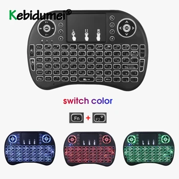 

I8 Mini Wireless Keyboard 2.4ghz English Russian Air Mouse With Touchpad Remote Control For Android TV Box